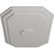 Ekena Millwork Felix Ceiling Medallion, Hand-Painted Ultra Pure White, 25 1/4"W x 17 1/4"H x 1 3/4"P CM25FEUWF - alternate 2